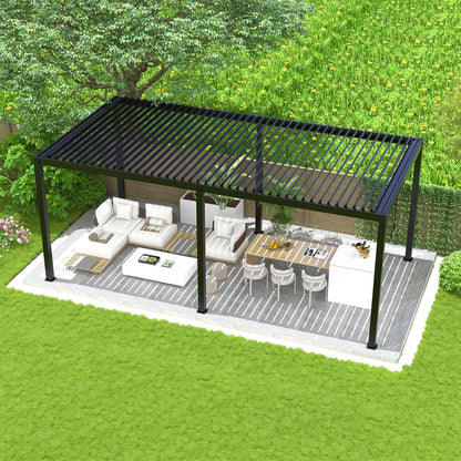 Aluminum Louvered Pergola | Adjustable Pergola Roof System
