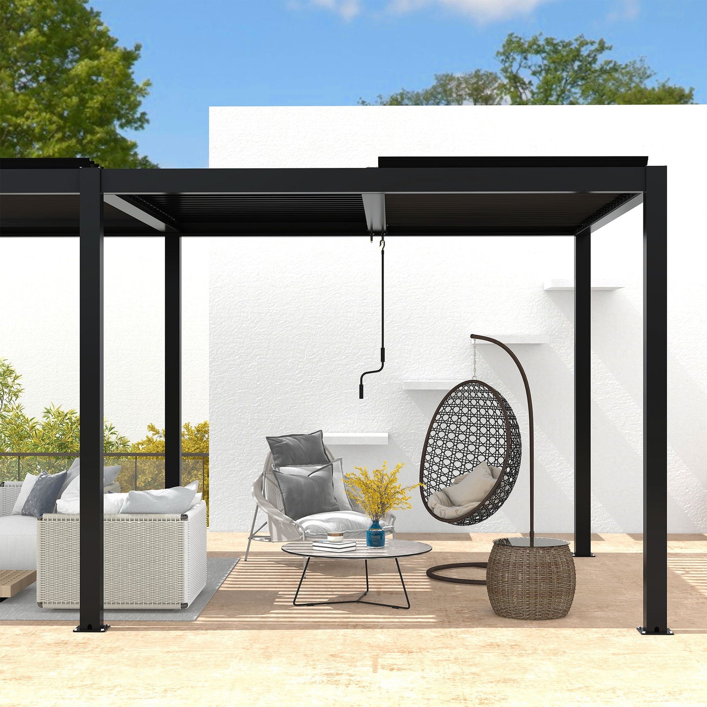 Aluminum Louvered Pergola | Adjustable Pergola Roof System