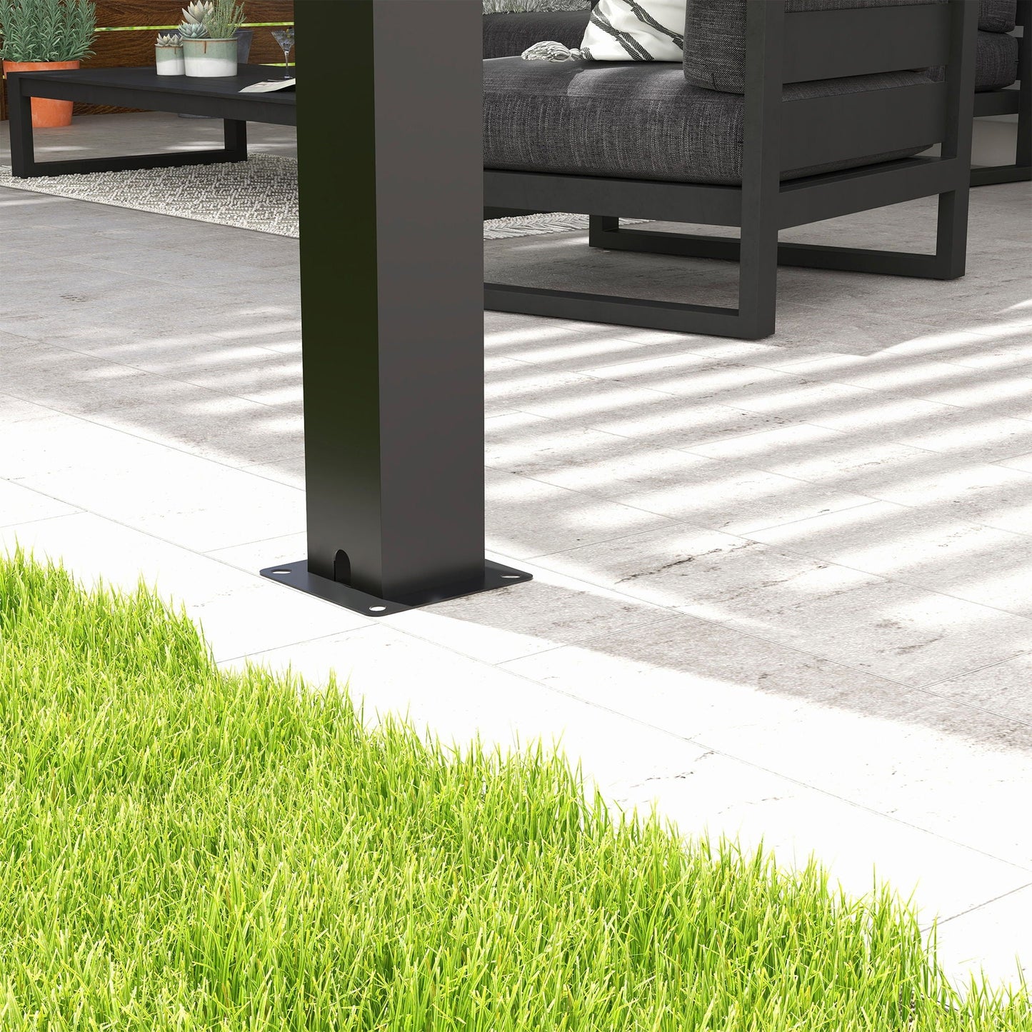 Aluminum Louvered Pergola | Adjustable Pergola Roof System