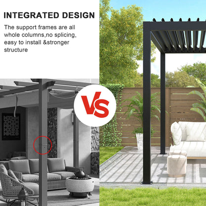 Aluminum Louvered Pergola | Adjustable Pergola Roof System