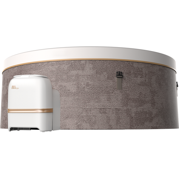 MSPA COCOON Verto Series Rigid Hot Tub Spa – Textile-Inspired Design, Up to 6 Persons