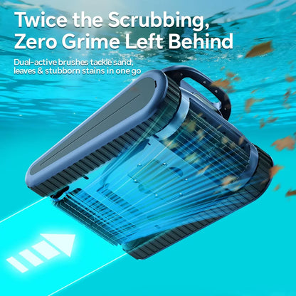 Seauto Crab Pro Cordless Pool Vacuum – 3 Cleaning Modes, Auto-Docking