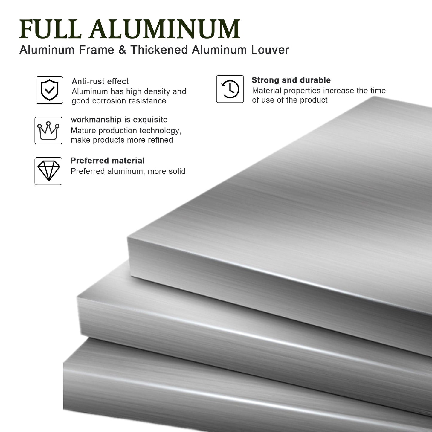Aluminum Louvered Pergola | Adjustable Pergola Roof System
