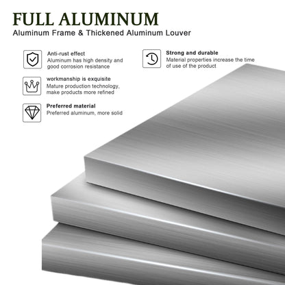Aluminum Louvered Pergola | Adjustable Pergola Roof System