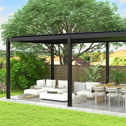 Aluminum Louvered Pergola | Adjustable Pergola Roof System